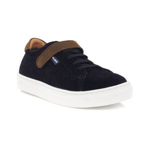 Atlanta Moccasin Suede Sneaker, Black